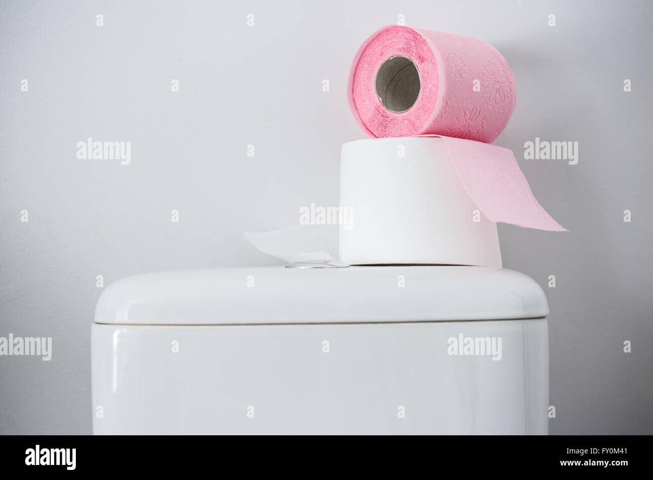 Pink toilet paper hires stock photography and images Alamy