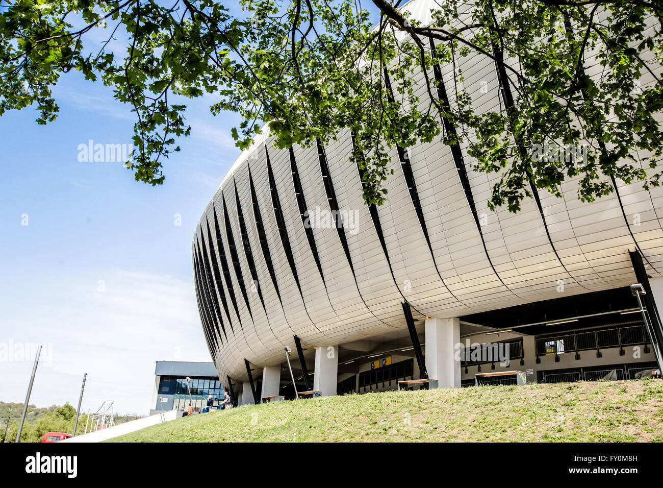 View to Cluj Arena stadium, Cluj-Napoca, Romania Stock Photo