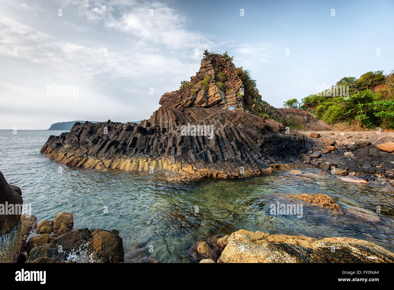 Ghenh Da Dia, Phu Yen Stock Photo