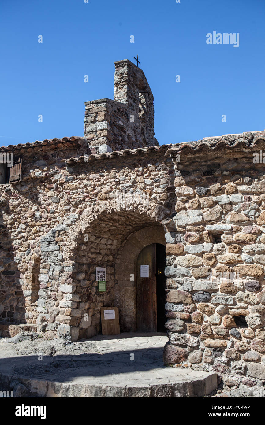 The Chapel of Our Lady of Pépiole (Six-Fours-Les-Plages,Var,France) Stock Photo