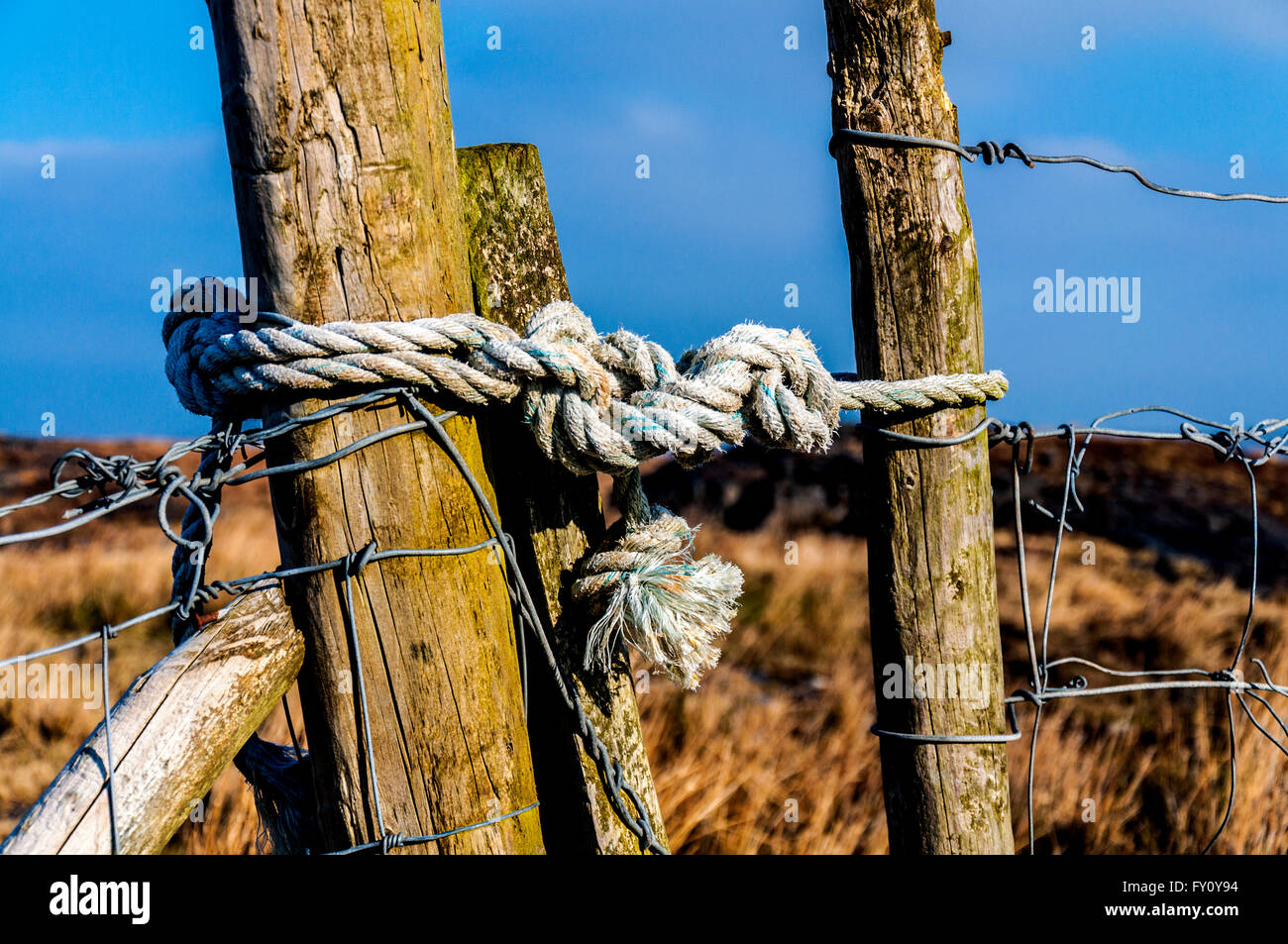 Rope and post barrier hires stock photography and images Alamy