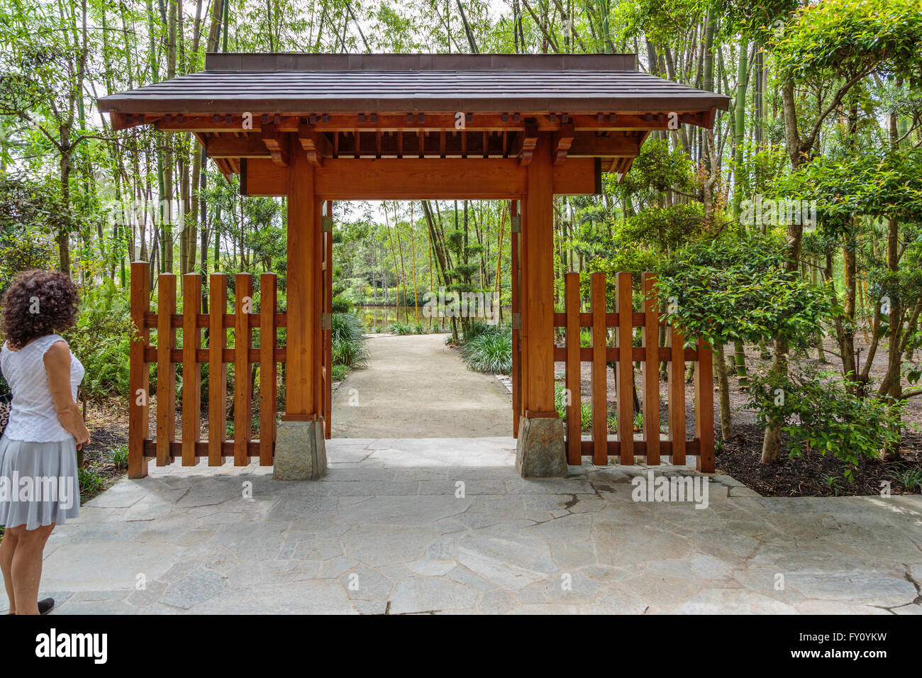 Morikami Museum and Japanese Gardens, Florida, USA Stock Photo