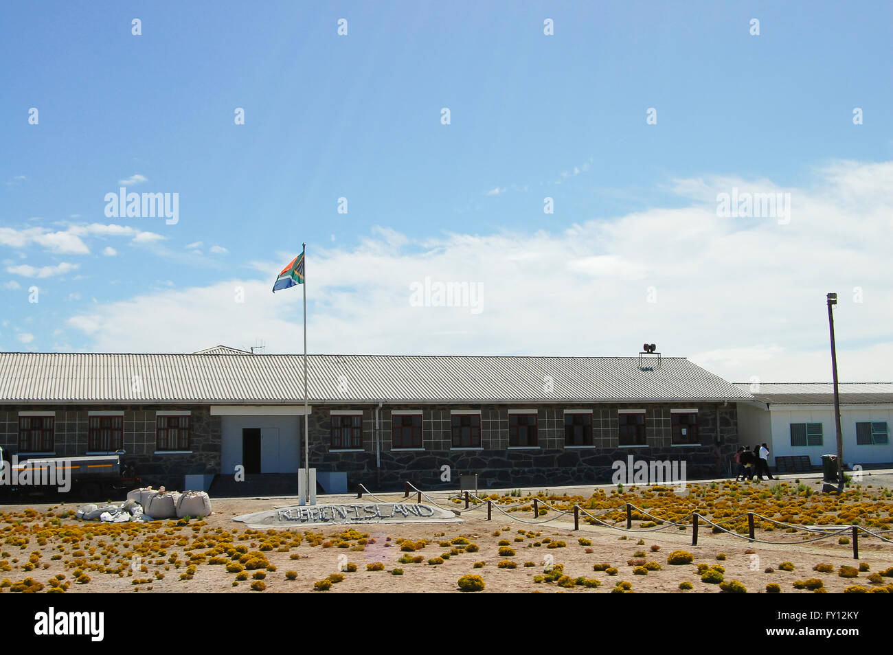 Maximum Security Prison on Robben Island - Cape Town - South Africa Stock Photo