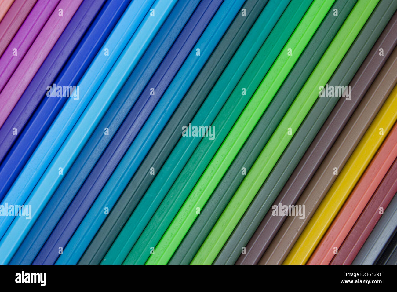 multicolored striped background - assorted color lines Stock Photo