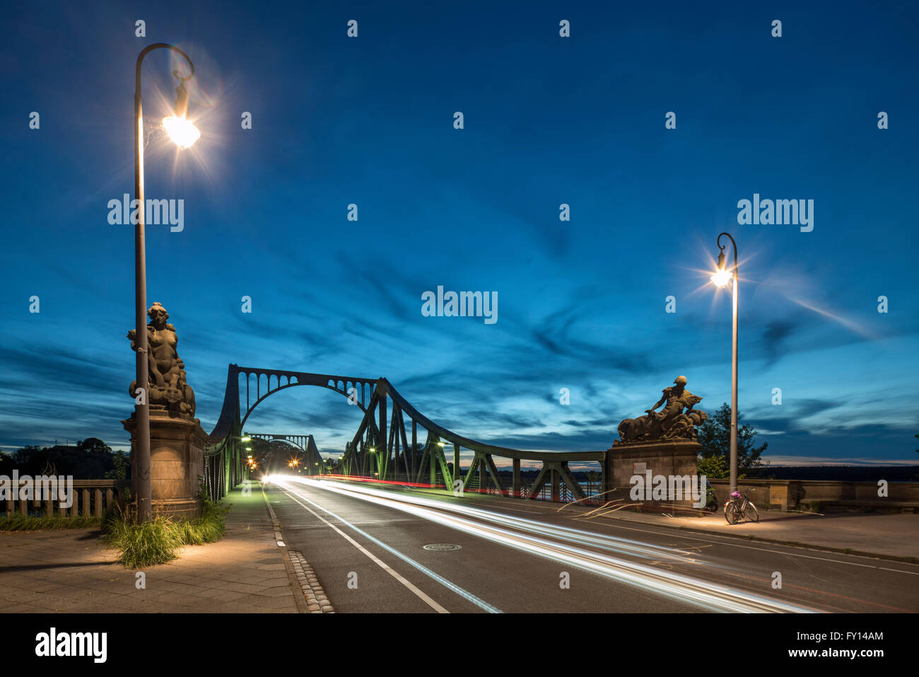 Glienicker Bridge Potsdam, Brandenburg, Germany Stock Photo Alamy