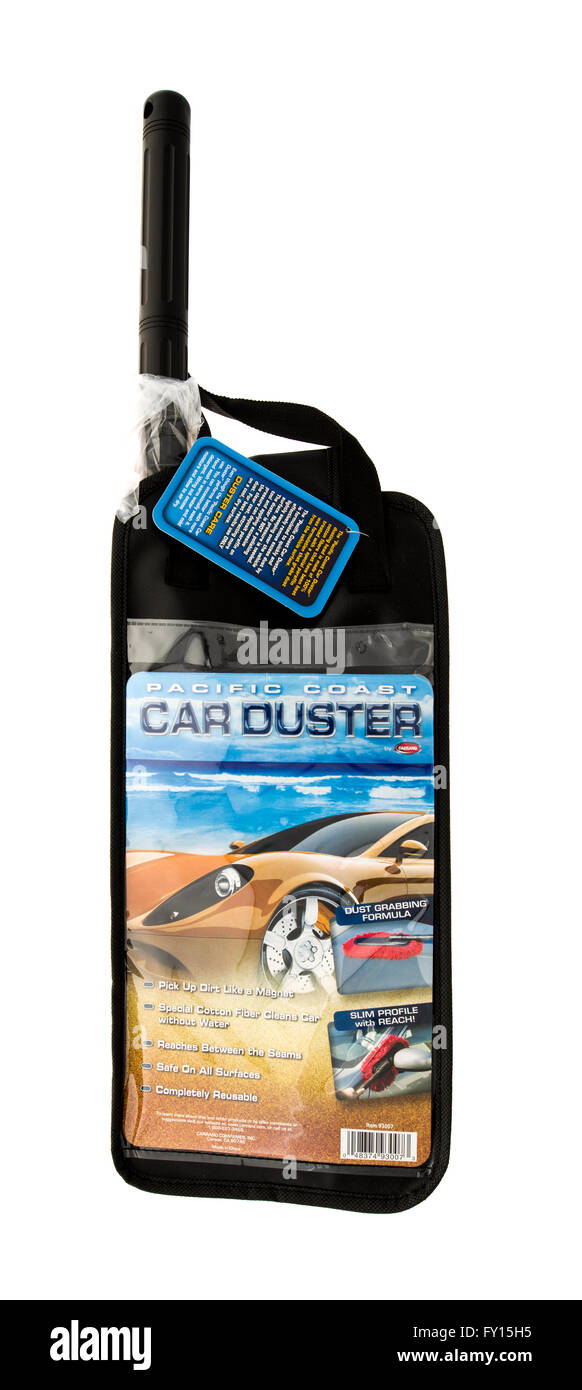 Winneconne, WI 15 May 2015 Pacific coast car duster used to clean the exterior of automobiles