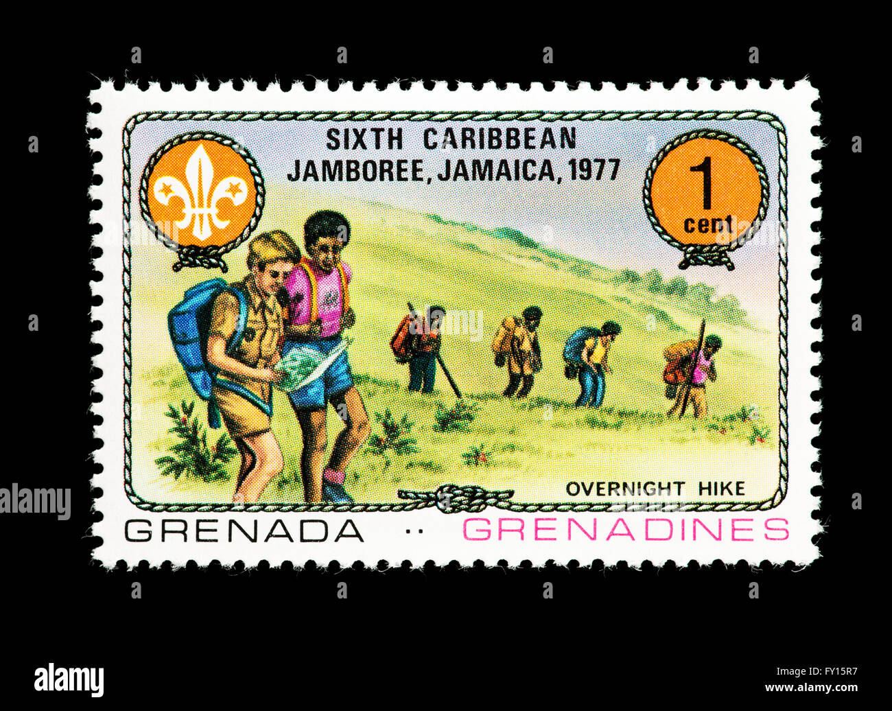 postage-stamp-from-grenada-grenadines-depicting-boy-scouts-on-an