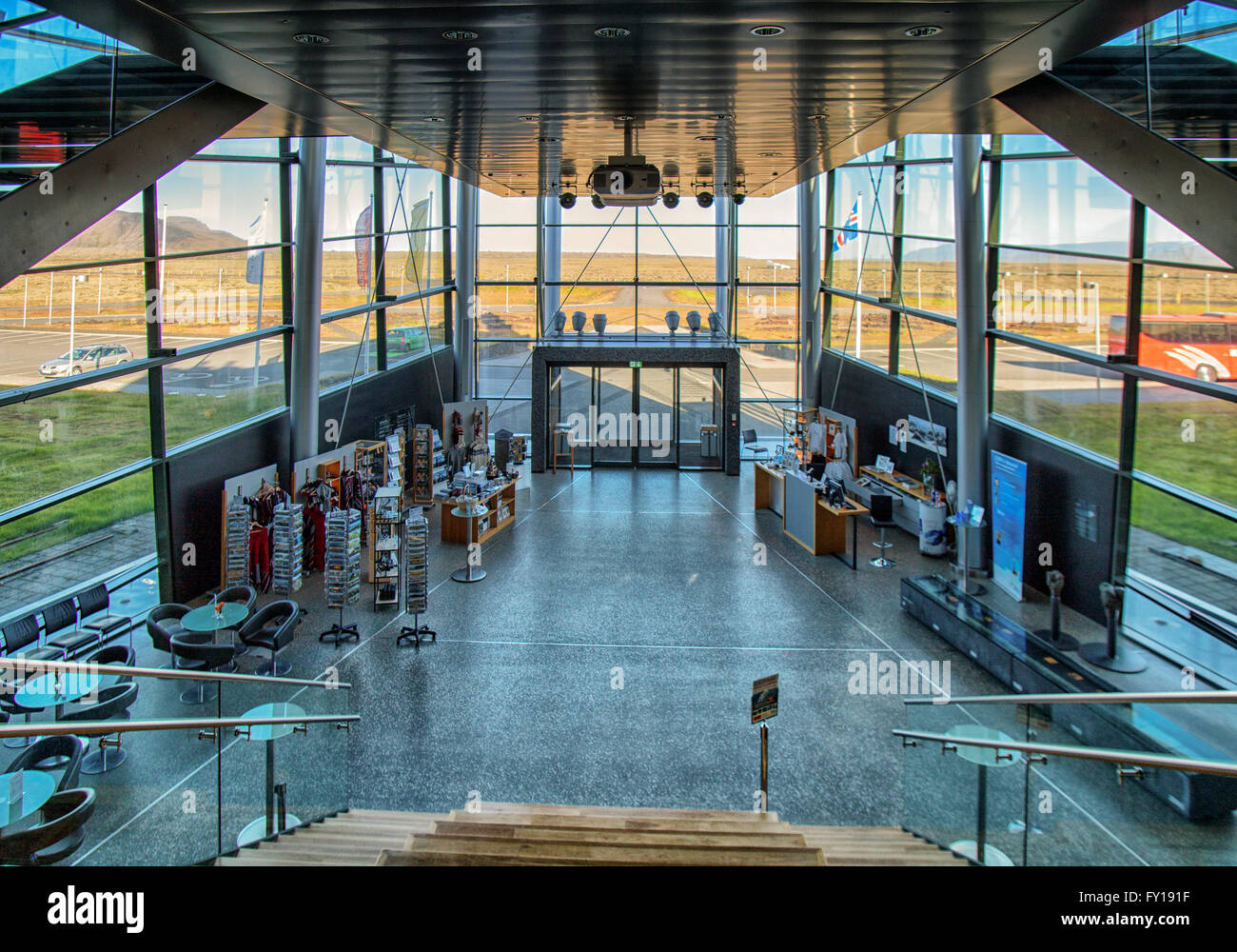 Hellisheidi geothermal power plant visitor centre