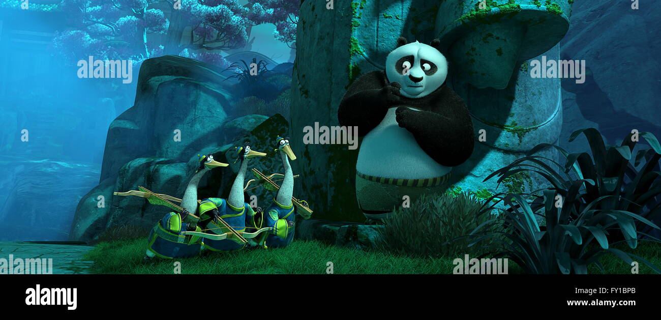 RELEASE DATE: January 29, 2016 TITLE: Kung Fu Panda 3 STUDIO: Dreamworks DIRECTOR: Alessandro Carloni, Jennifer Yuh PLOT: Continuing his ''legendary adventures of awesomeness'', Po must face two hugely epic, but different threats: one supernatural and the other a little closer to his home PICTURED: Jack Black as Po (voice) (Credit Image: c Dreamworks/Entertainment Pictures/) Stock Photo