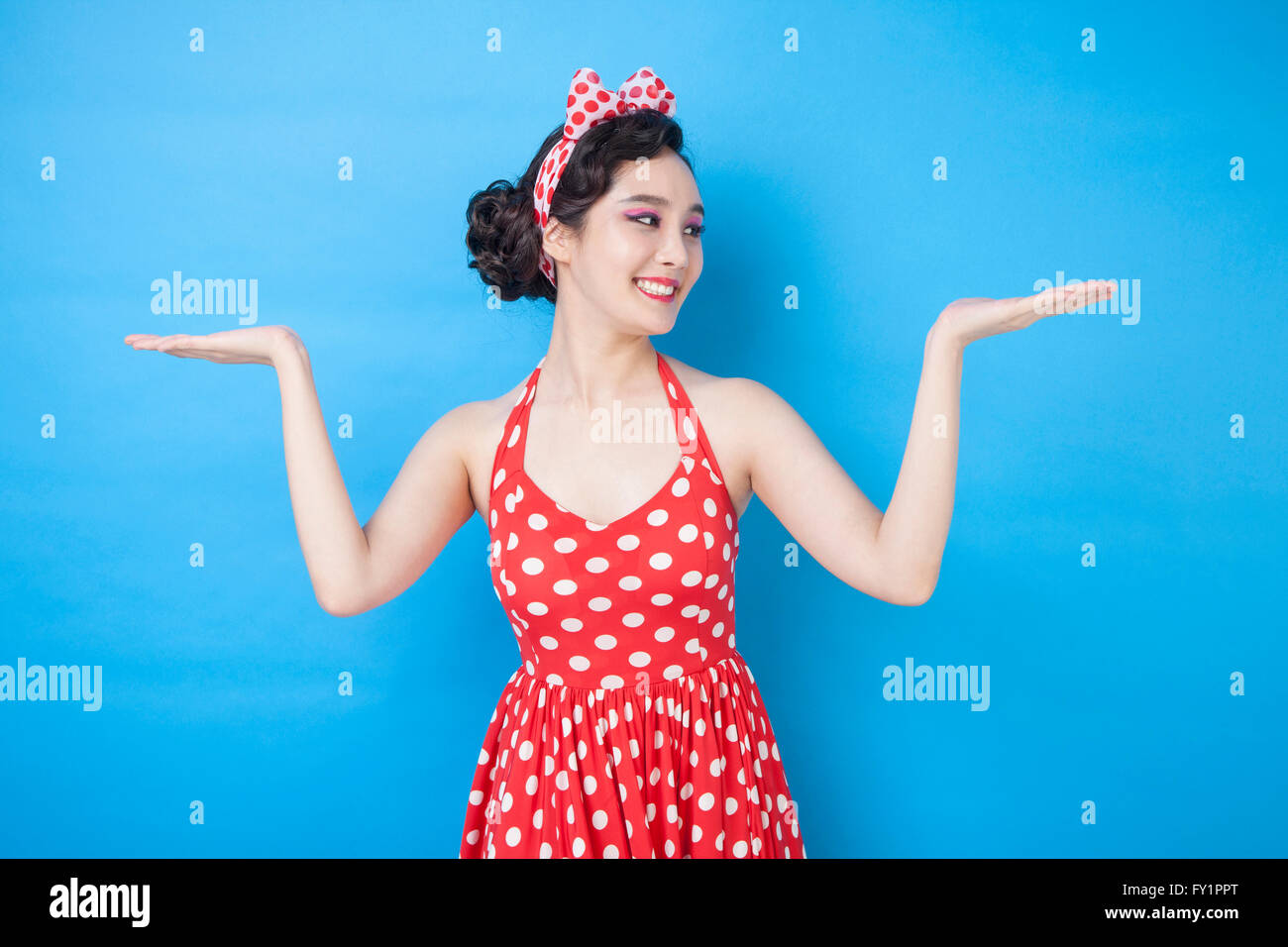 Hand comparison woman hi-res stock photography and images - Alamy