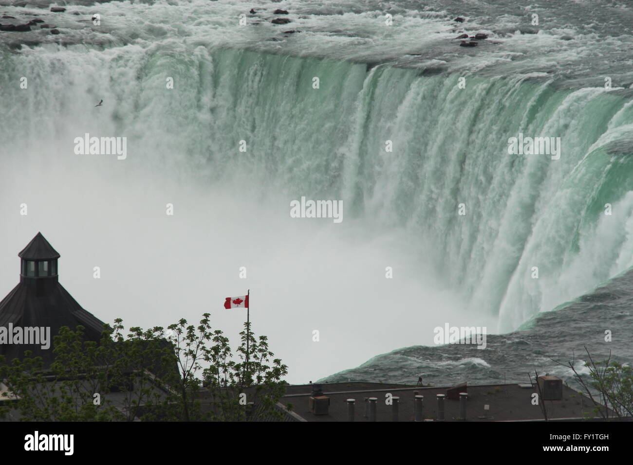 View of Niagara Falls, Ontario, Canada Stock Photo