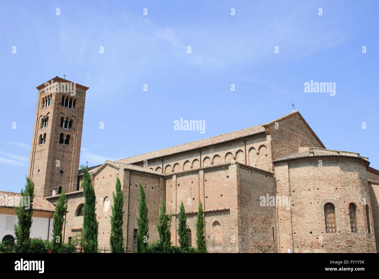 Basilica di San Francesco in Ravenna, Italy. Stock Photo