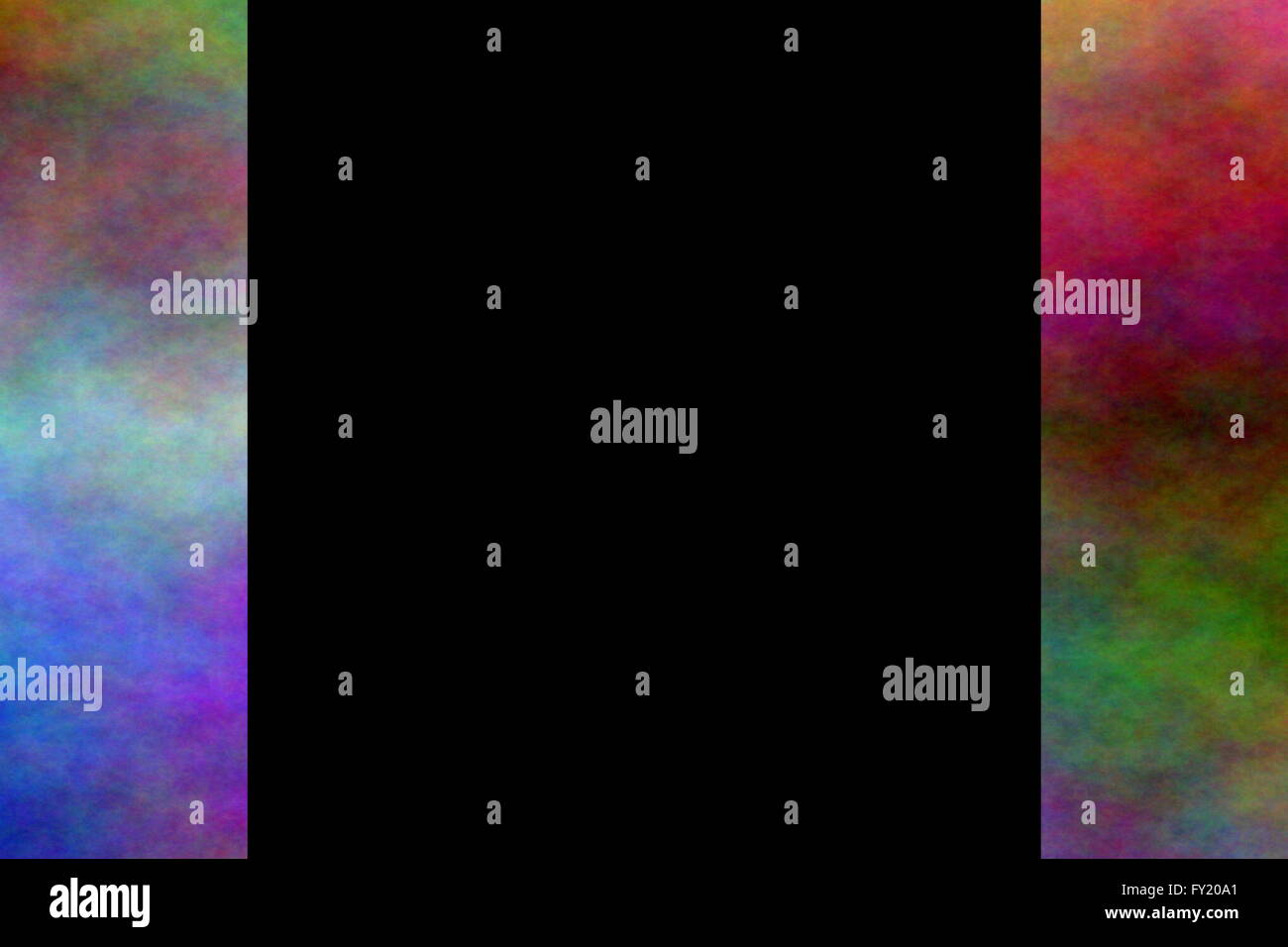 Side Frame Color black background with multicolor side frame Stock Photo - Alamy