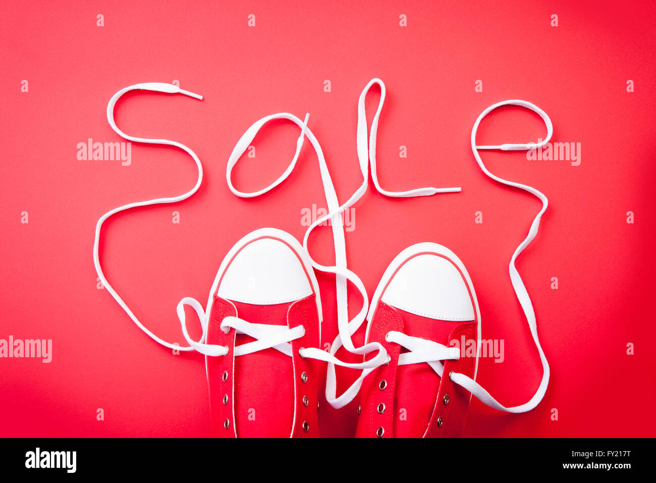 White shoe lace hi res stock photography and images Alamy