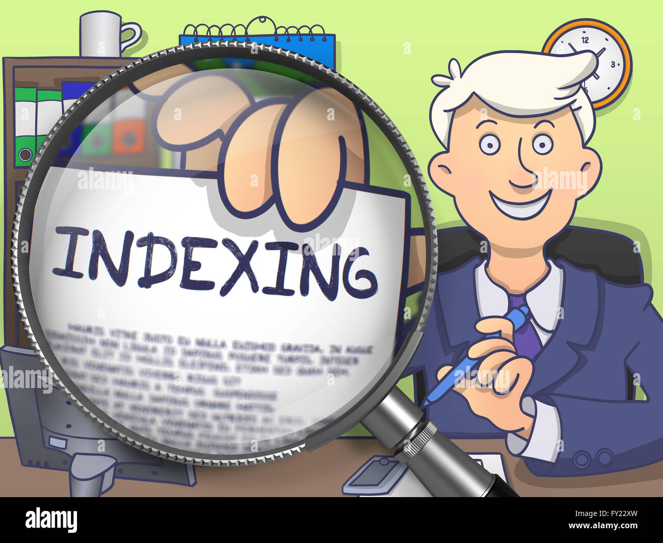 Indexing text hi-res stock photography and images - Alamy