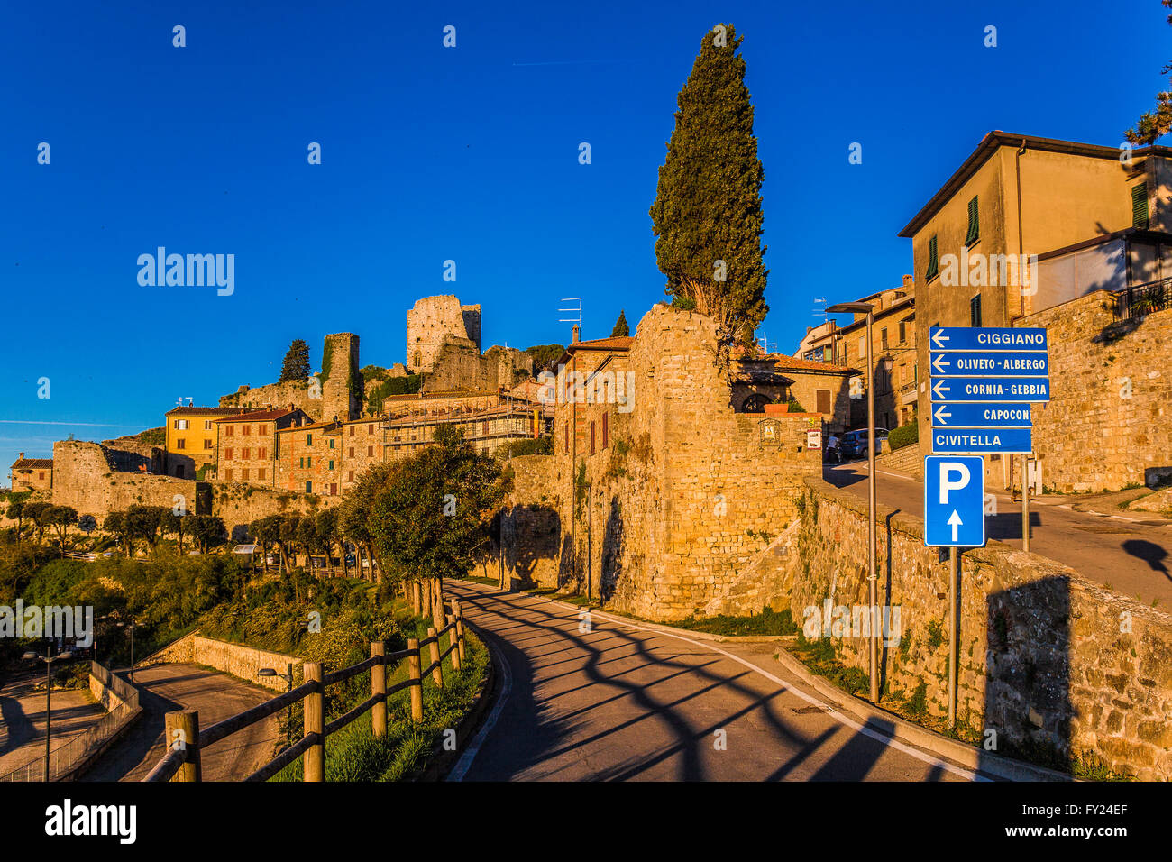 Italy tuscany Civitella in Val di Chiana Arezzo Stock Photo Alamy