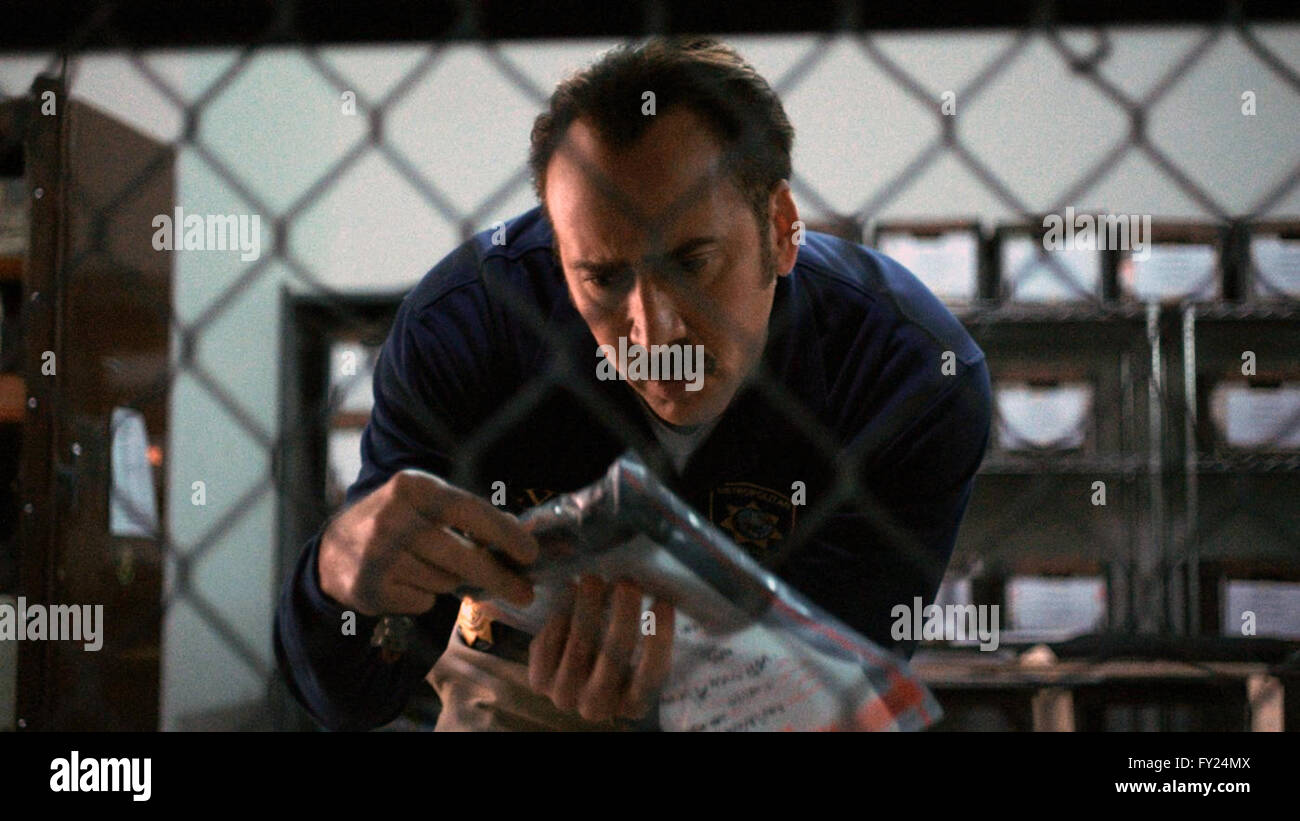 The Trust is a 2016 American crime film directed by Alex Brewer and Ben Brewer and written by Ben Brewer and Adam Hirsch. The film stars Nicolas Cage, Elijah Wood, Sky Ferreira, Jerry Lewis, Kevin Weisman and Steven Williams.   This photograph is for editorial use only and is the copyright of the film company and/or the photographer assigned by the film or production company and can only be reproduced by publications in conjunction with the promotion of the above Film. A Mandatory Credit to the film company is required. The Photographer should also be credited when known. Stock Photo