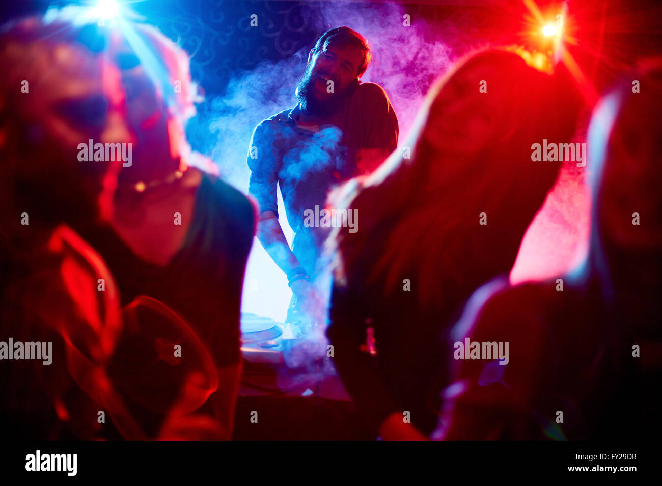Cool disco Stock Photo