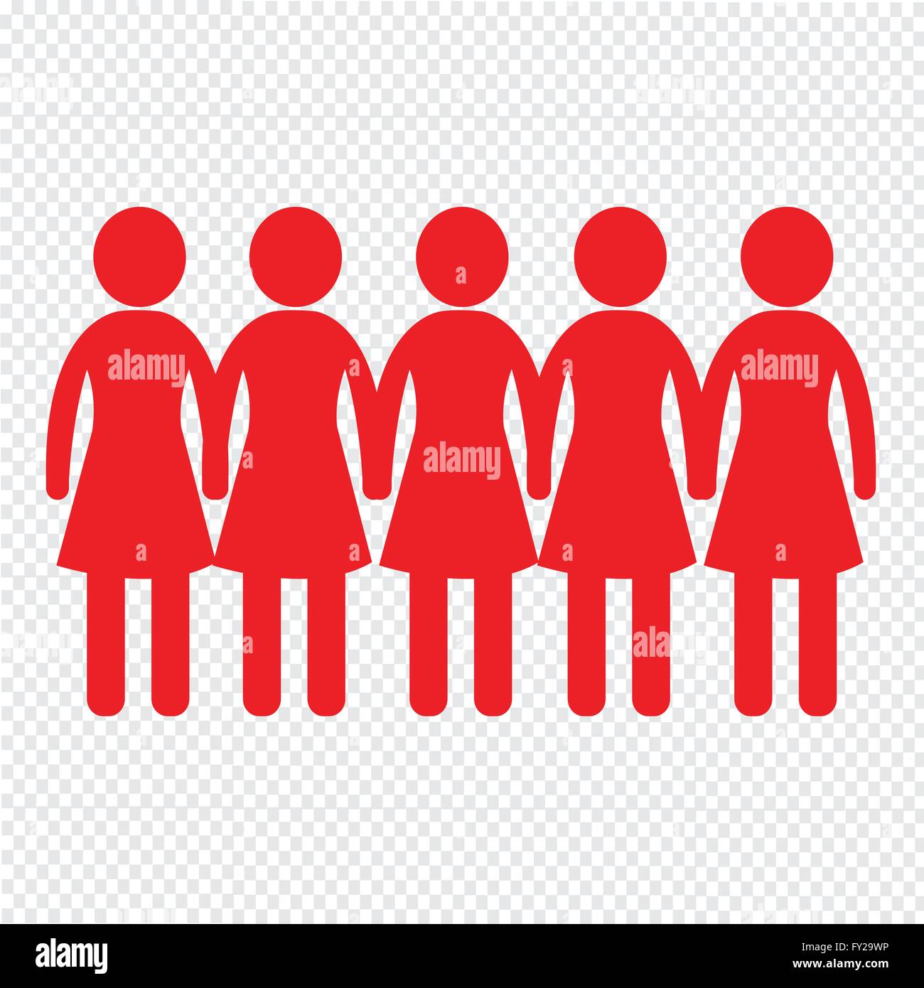 Female Icon Illustration design Stock Vector Image & Art - Alamy