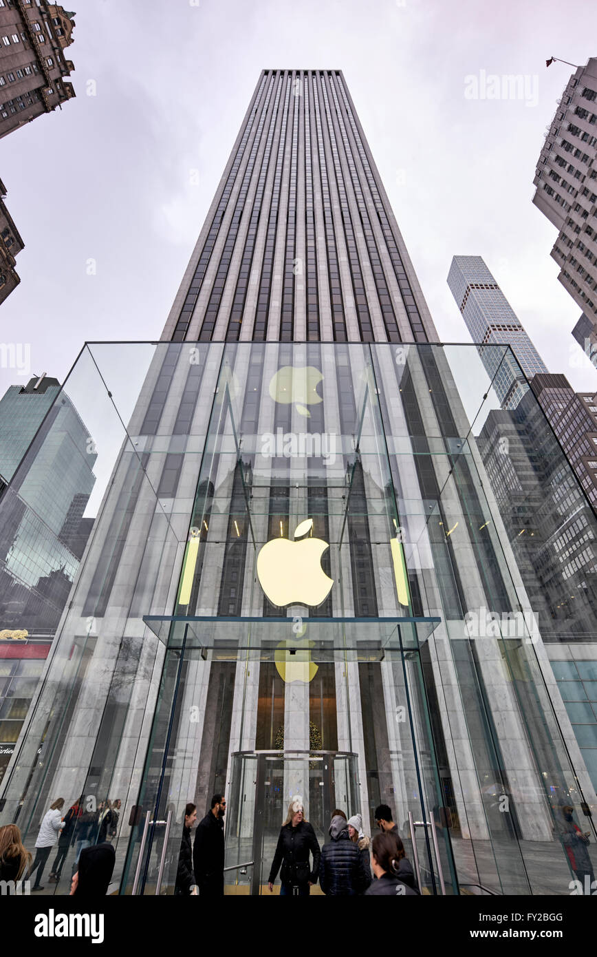 Apple store new york hires stock photography and images Alamy