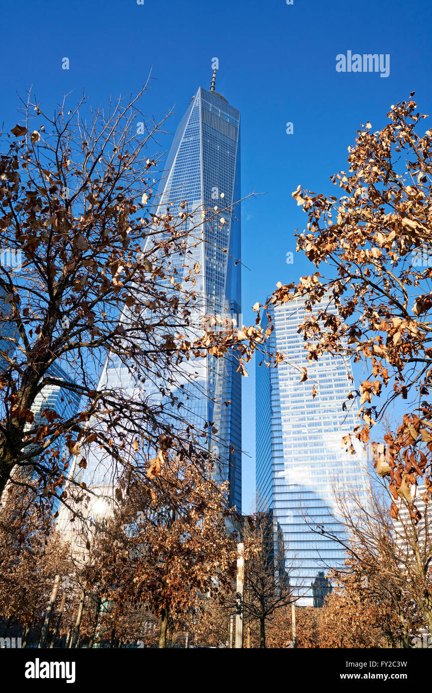 New World Financial Center. New York Stock Photo