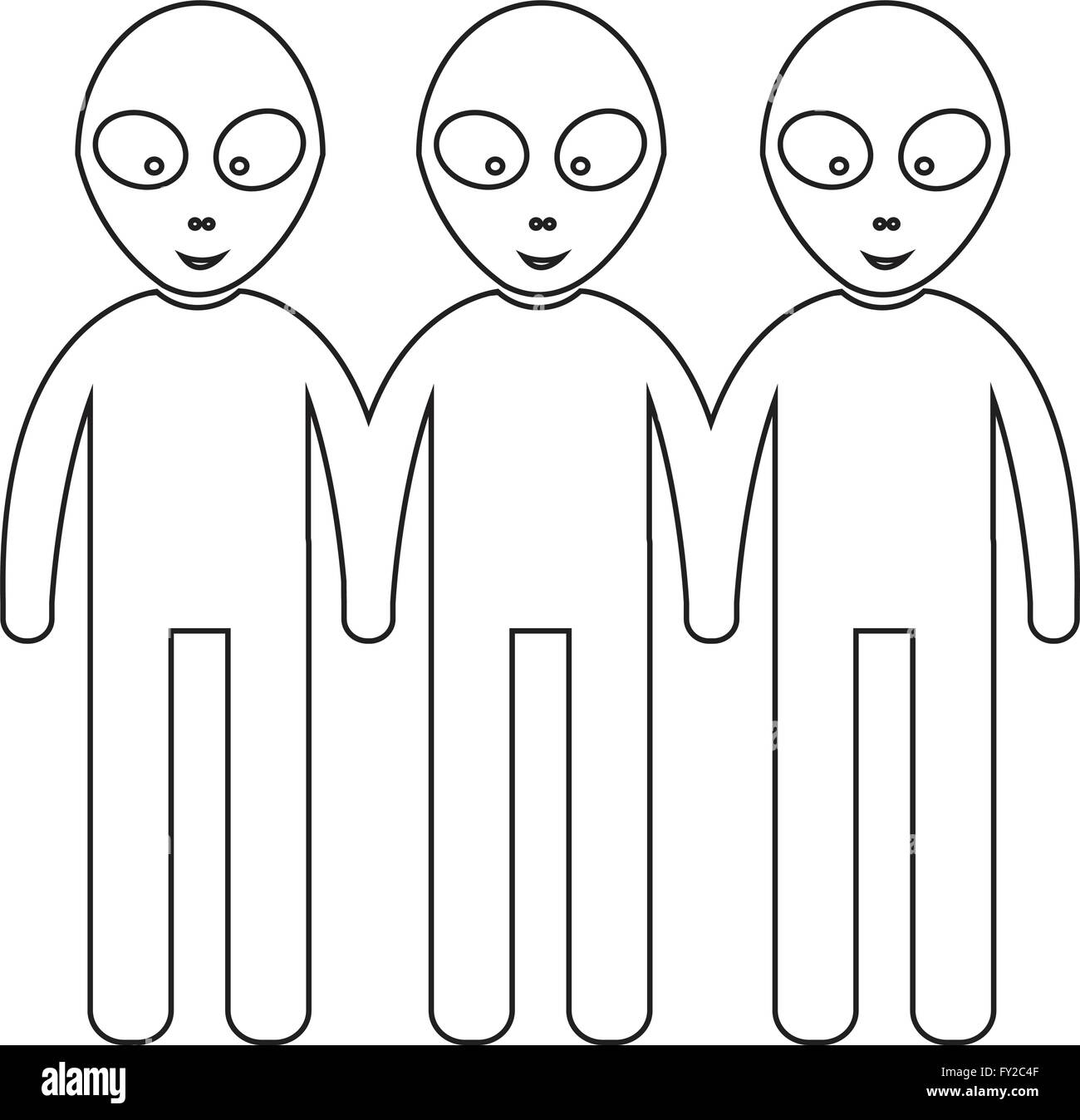 Alien Icon Illustration design Stock Vector Image & Art - Alamy