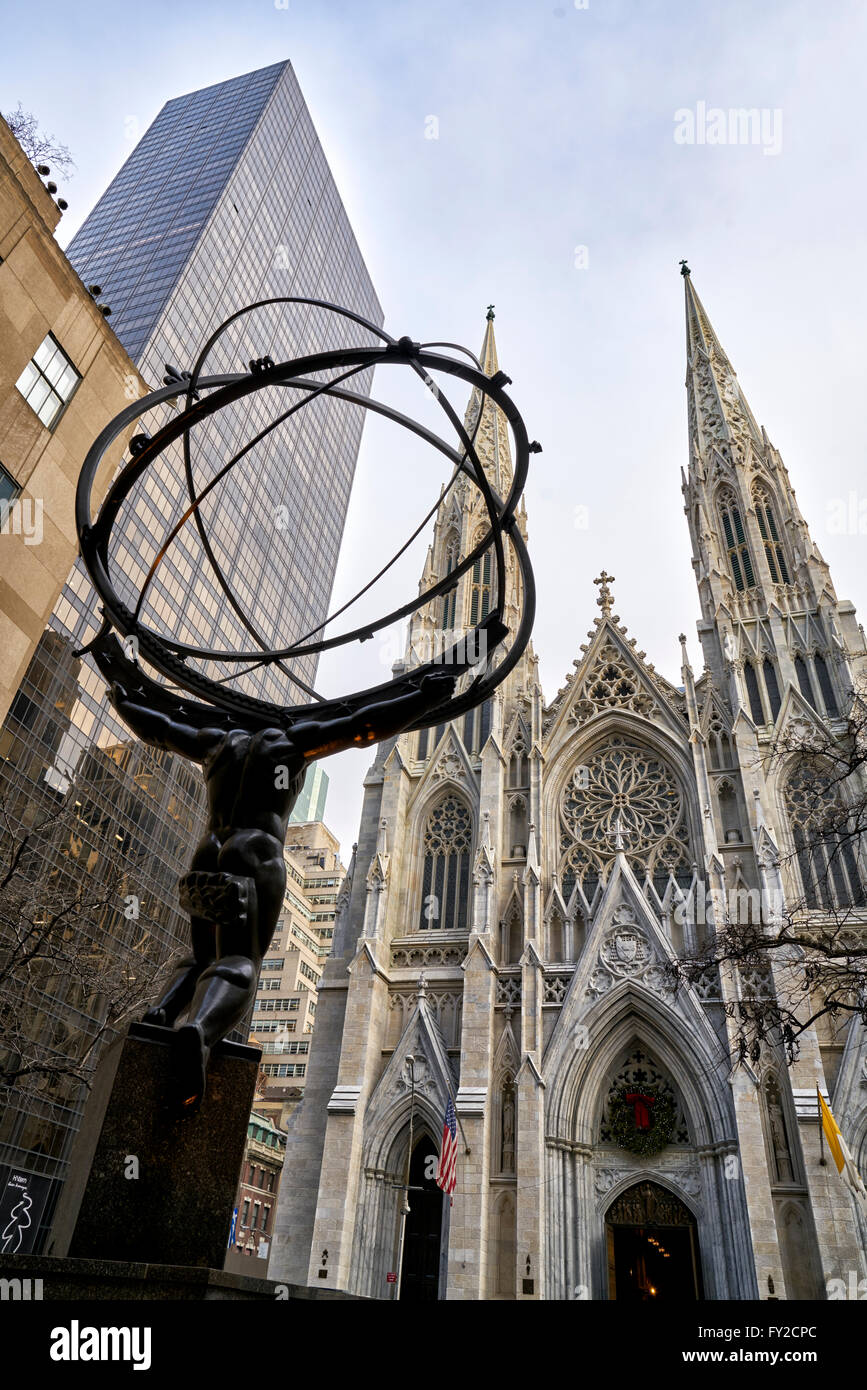 St Patricks Cathedral Statue St High Resolution Stock Photography and ...