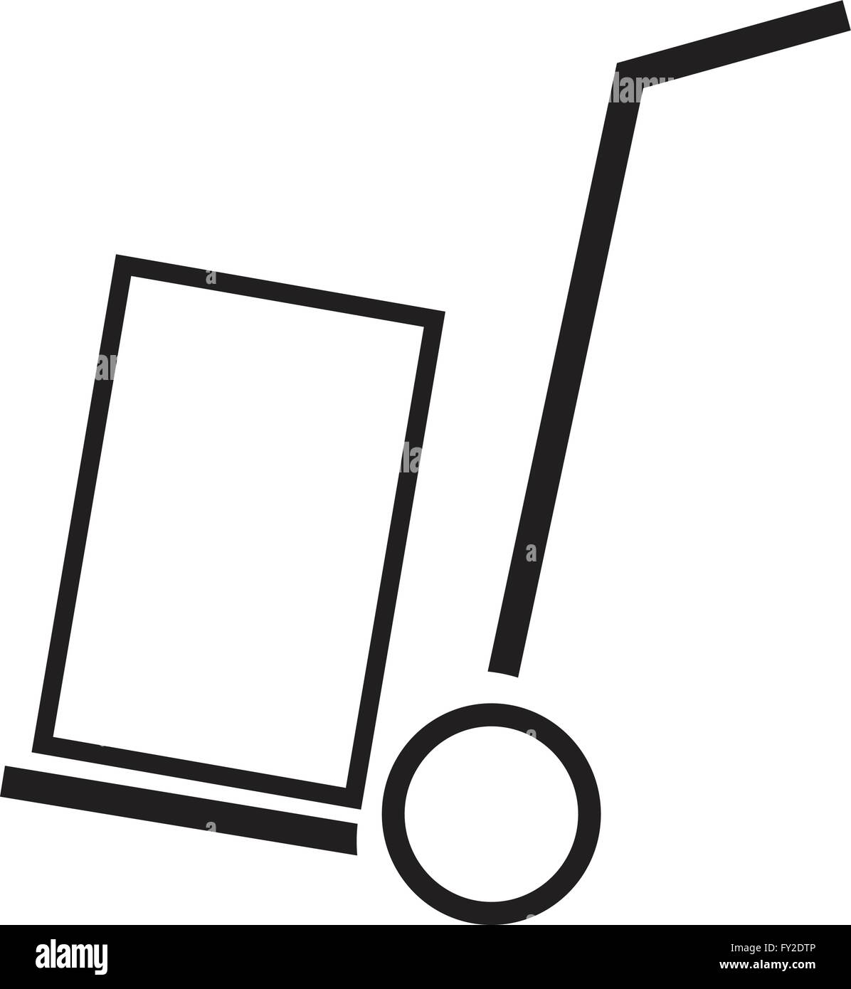 Handcart dolly Black and White Stock Photos & Images - Alamy