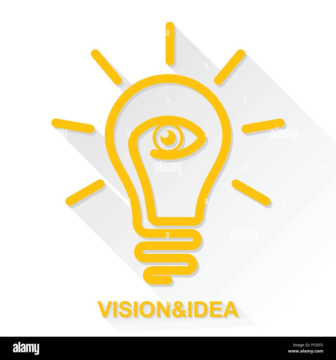 Vision and ideas business concept, vector Stock Vector Image & Art Alamy