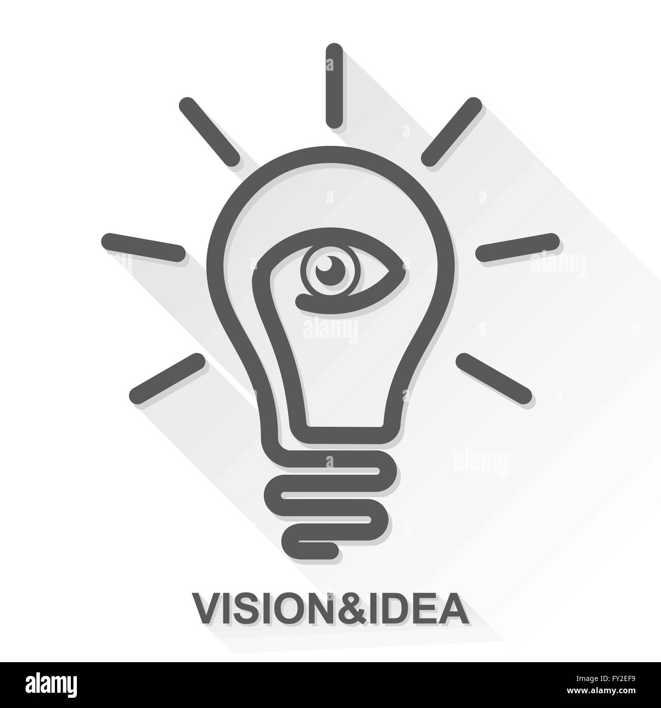 Vision and ideas business concept, vector Stock Vector Image & Art Alamy
