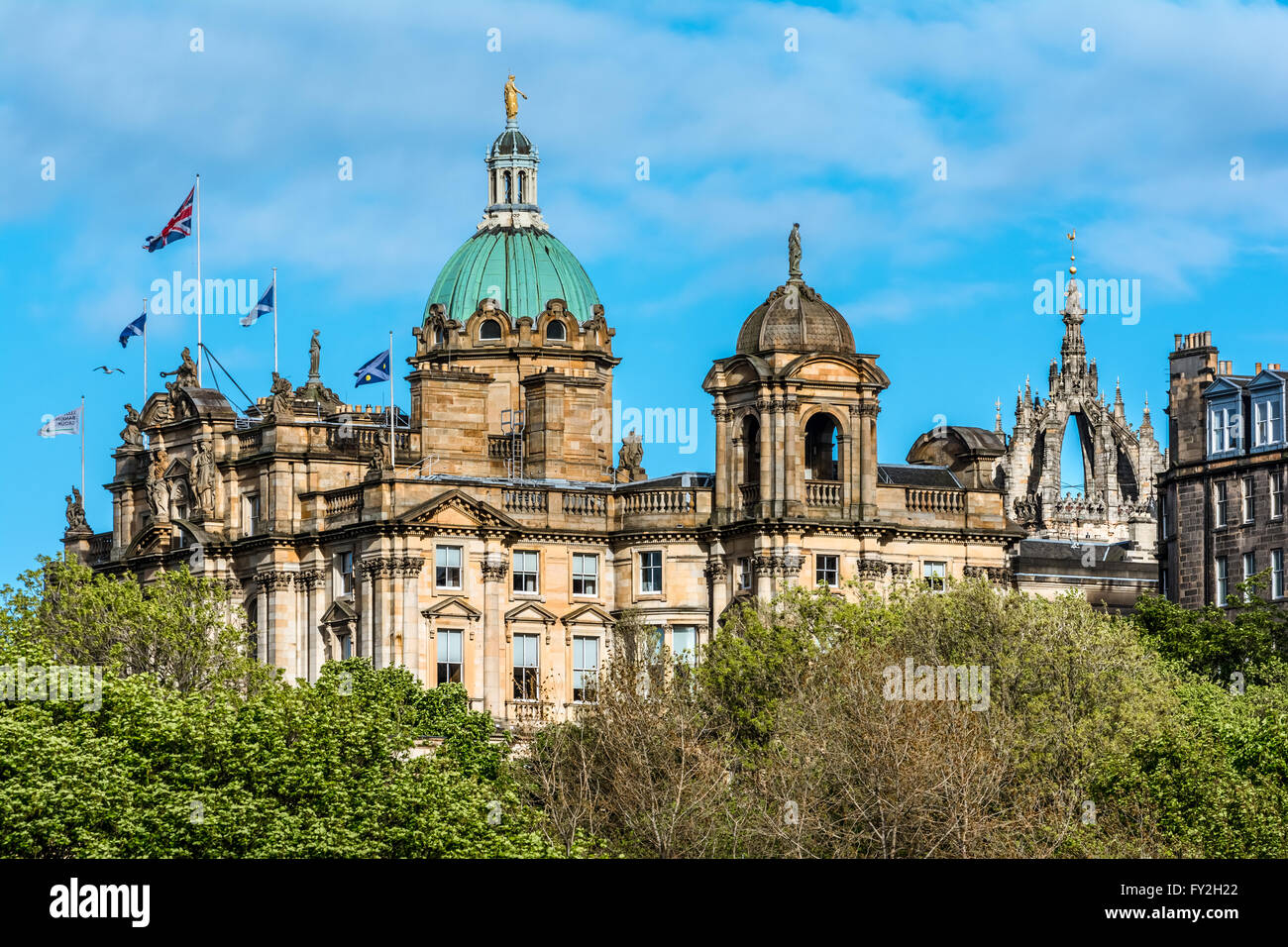 Edinburghlandmark, Scotland, UK Stock Photo Alamy