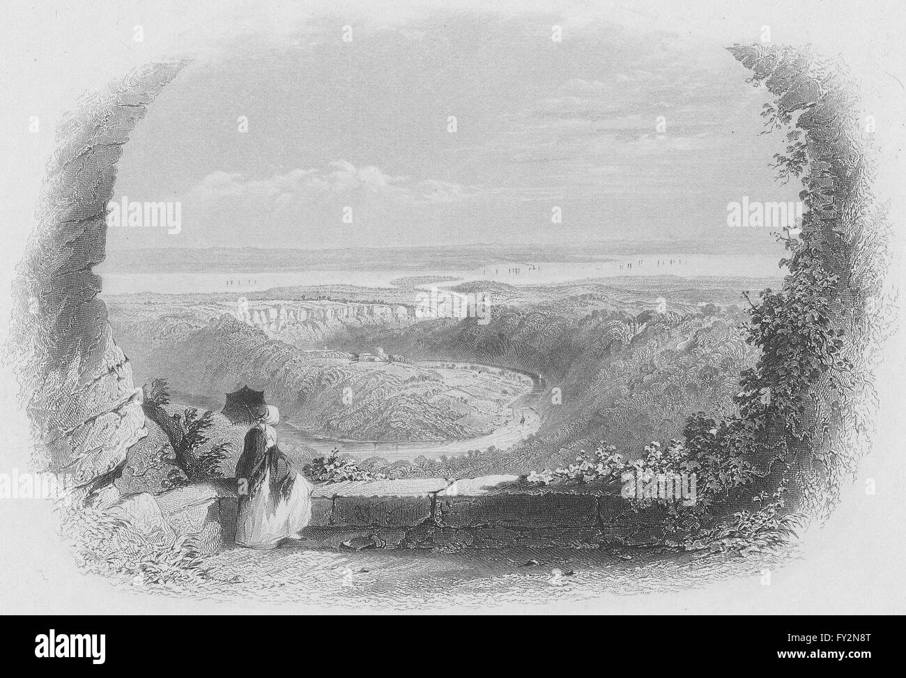 Town chepstow Black and White Stock Photos & Images Alamy