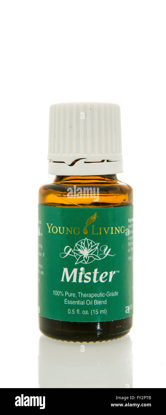 Winneconne, WI 10 Feb 2016 Bottle of Young Living mister essential