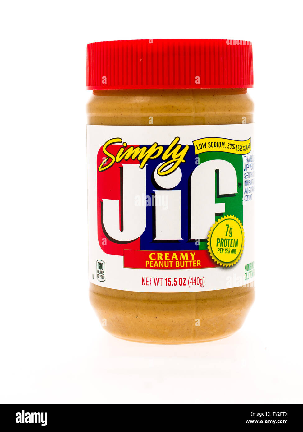 Jar jif peanut butter hires stock photography and images Alamy