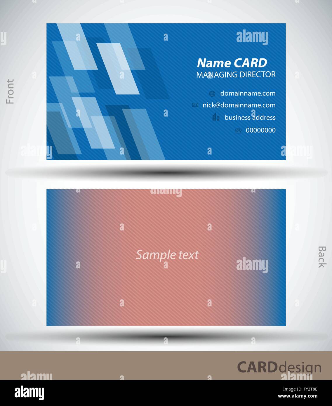 Card design template Stock Vector Image & Art - Alamy