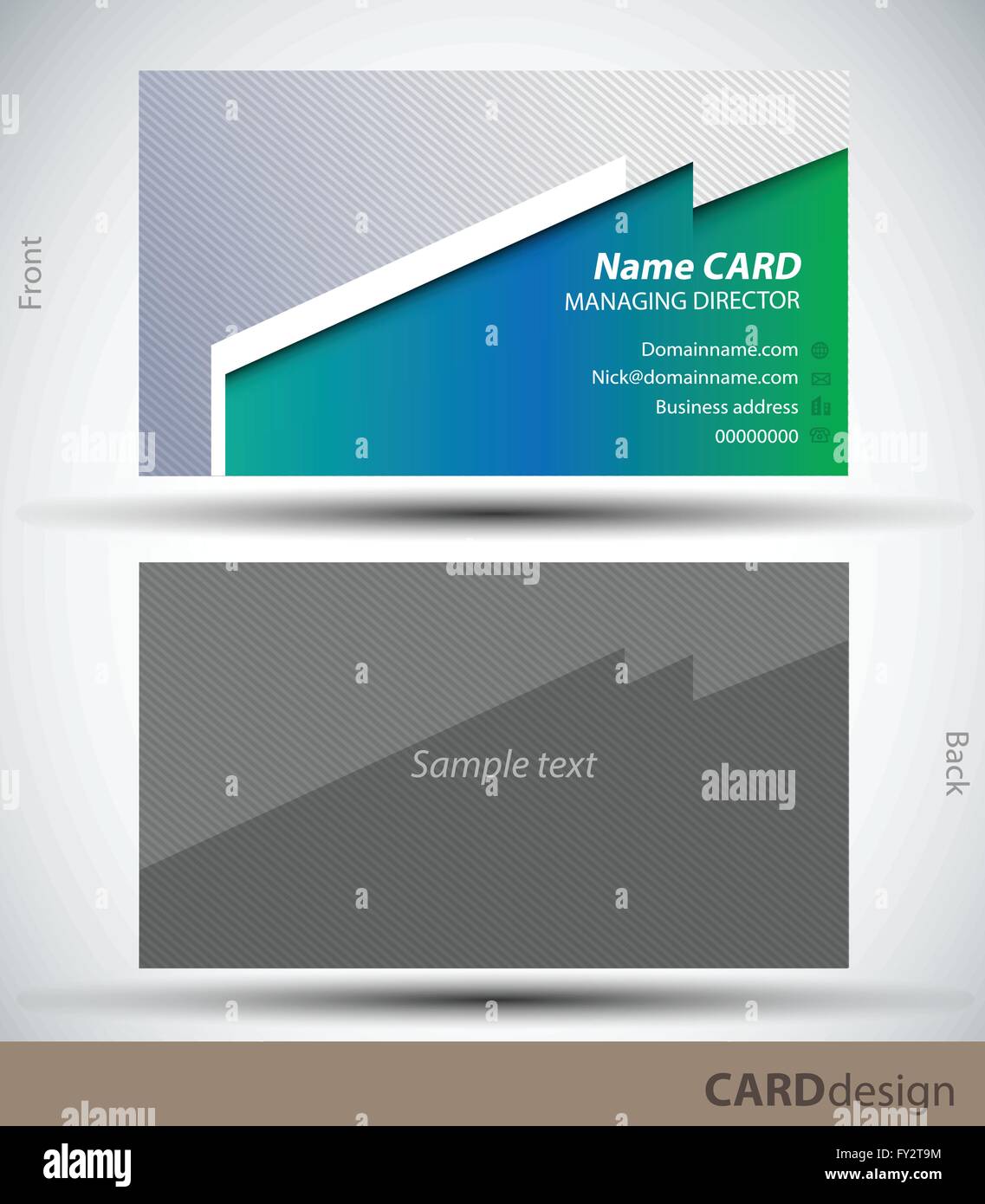 Card design template Stock Vector Image & Art - Alamy