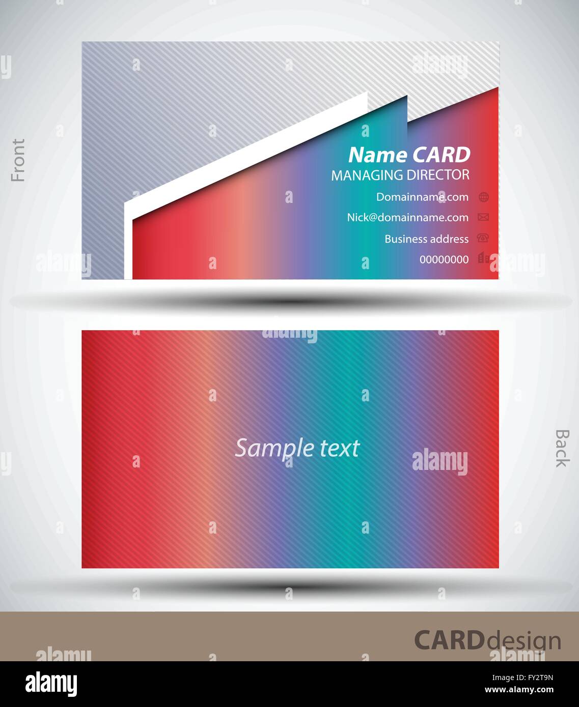 Template Card Design Single Card design template Stock Vector Image & Art - Alamy