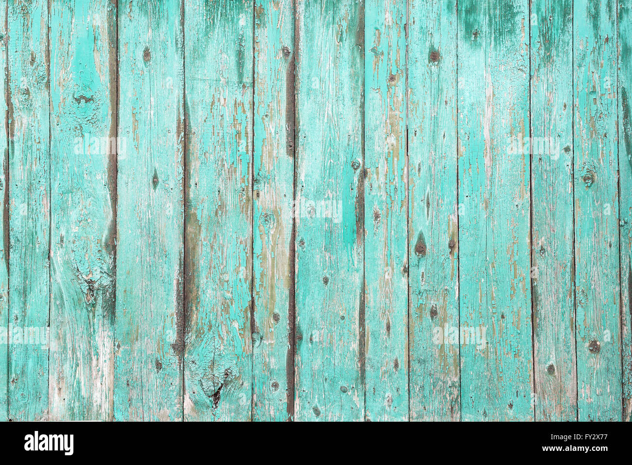 Old green wooden background. Picture of wooden structure. Stock Photo
