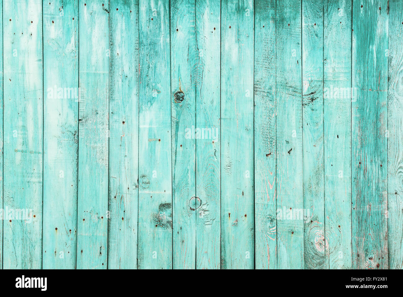 Old green wooden background. Picture of wooden structure. Stock Photo