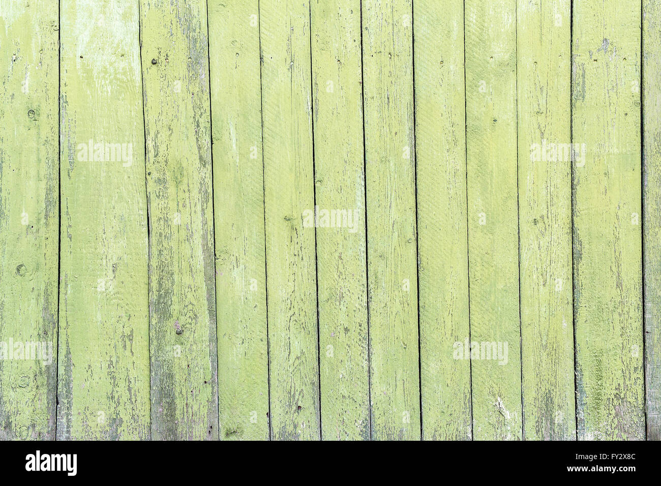 Old green wooden background. Picture of wooden structure. Stock Photo