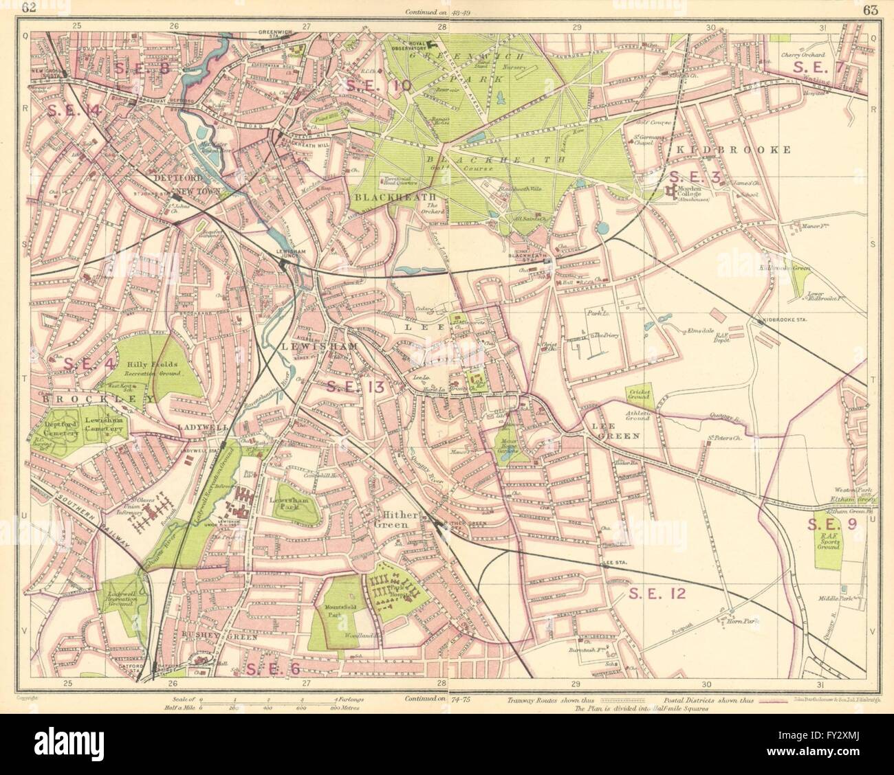 LONDON SE Deptford Blackheath Greenwich Kidbrooke Brockley New Cross