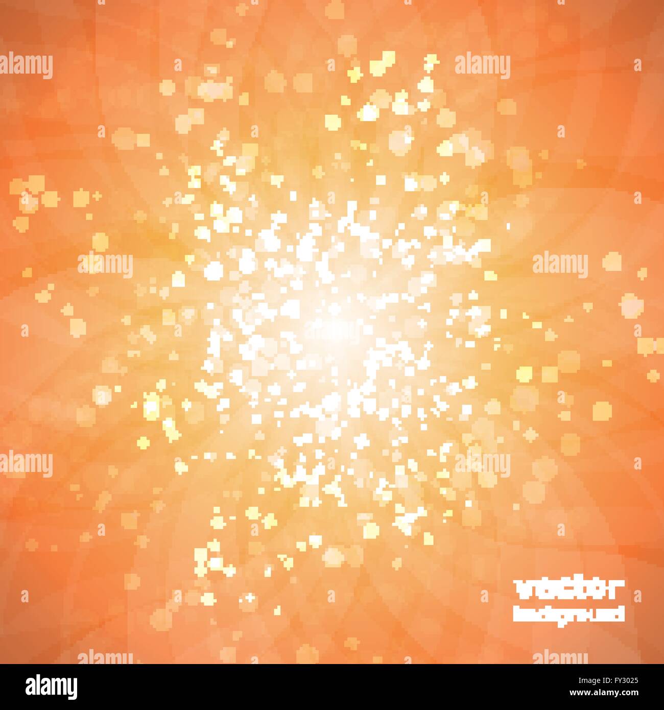 Sun Rays with Bubbles Vector Stock Vector Image & Art - Alamy