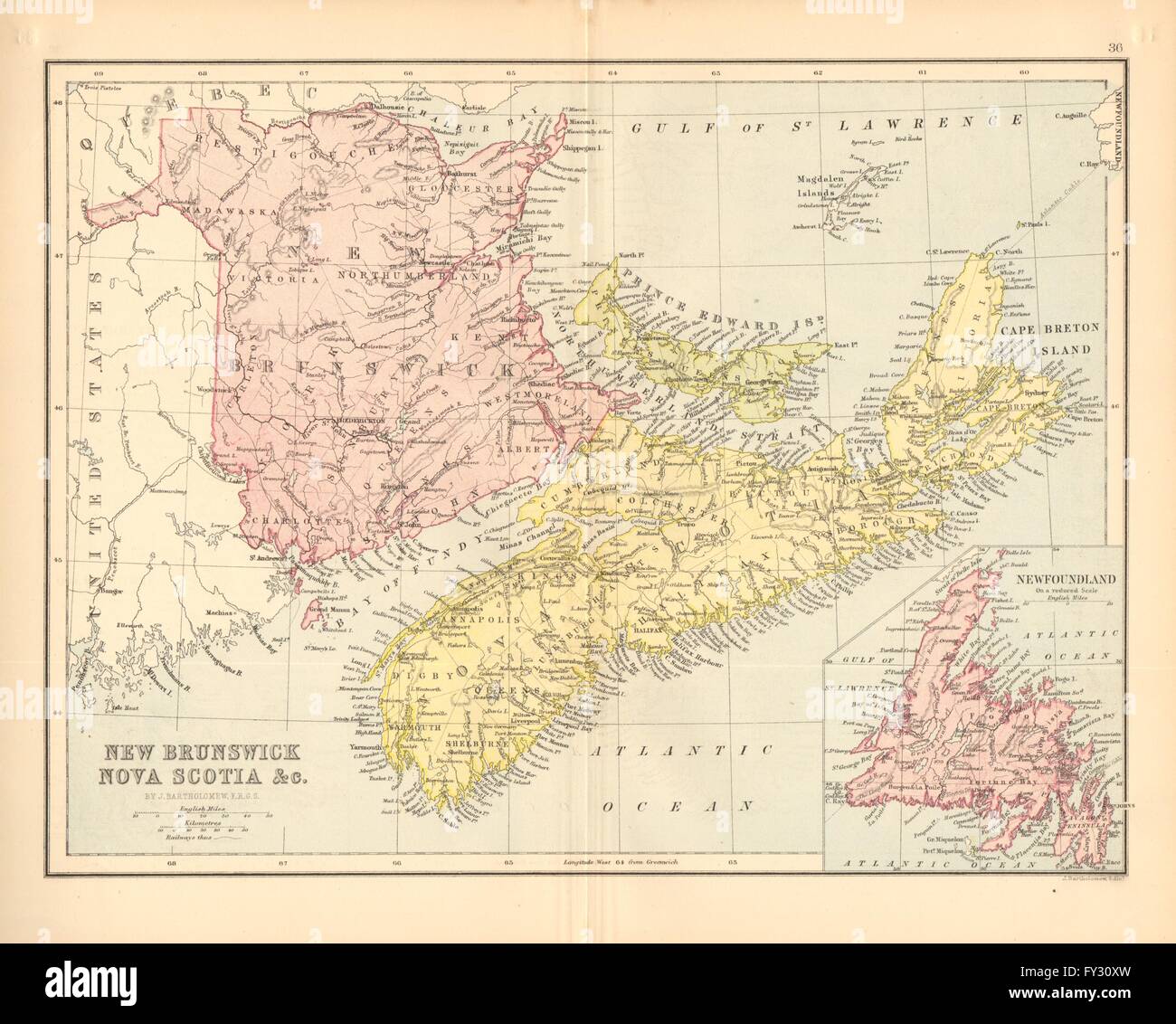 CANADA MARITIME PROVINCES. New Brunswick Nova Scotia Newfoundland PEI 