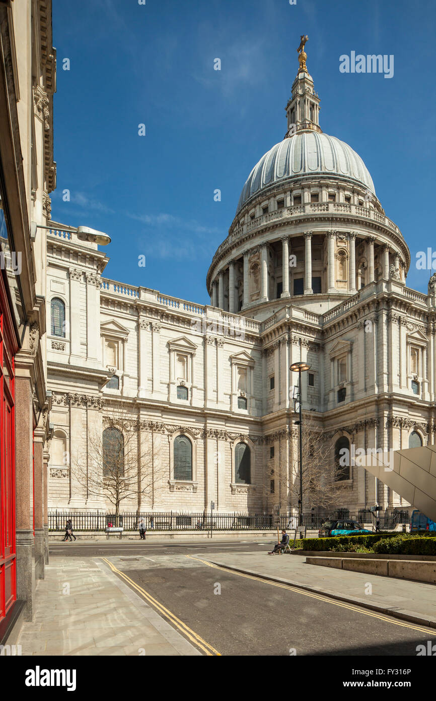 St Paul's Cathedral in London, England. Stock Photo