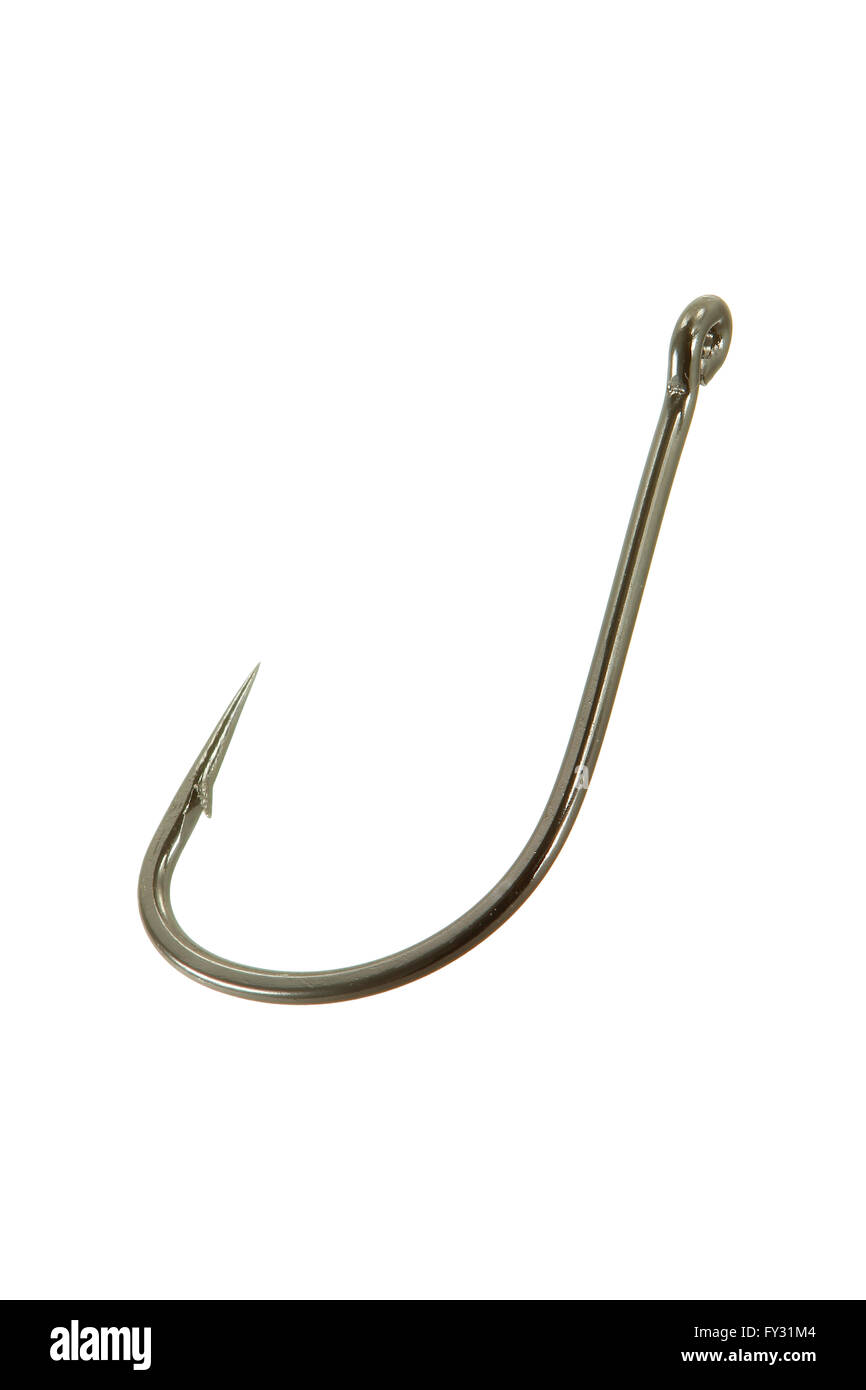 Fishing iron hooks Stock Photo Alamy
