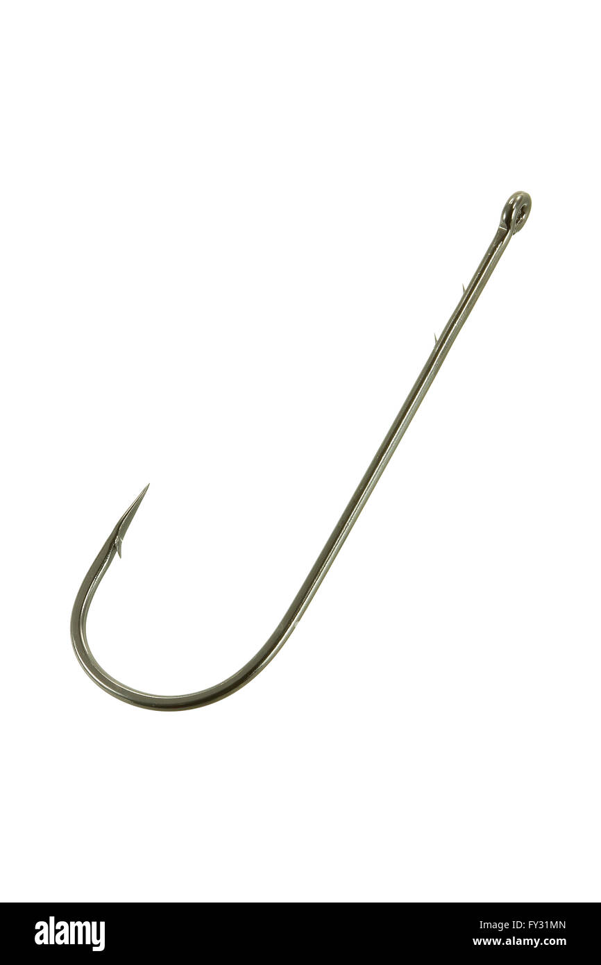 Fishing iron hooks Stock Photo Alamy