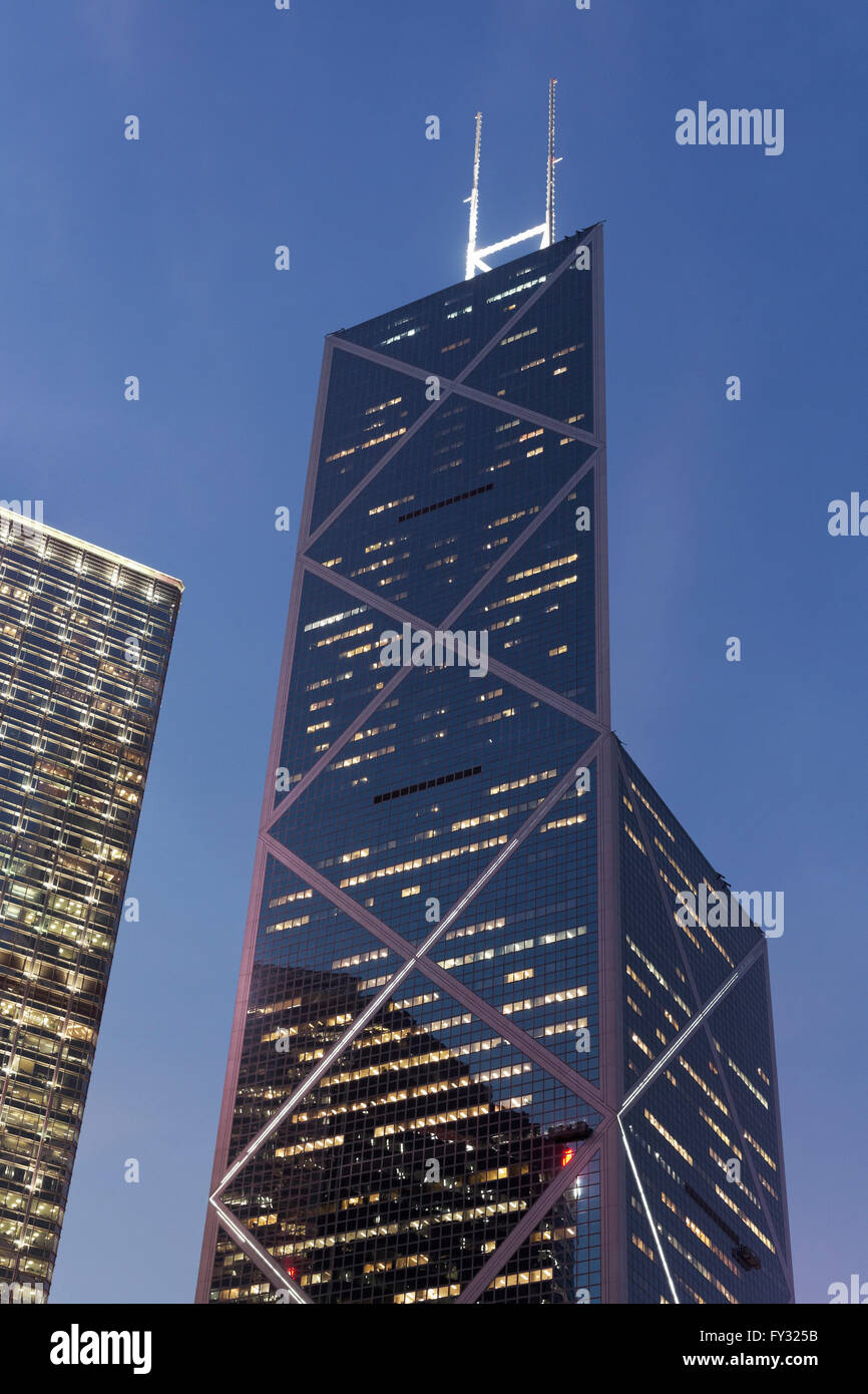 Bank china tower dusk architect hi res stock photography and images Alamy Bank china tower dusk architect hi res stock photography and images Alamy