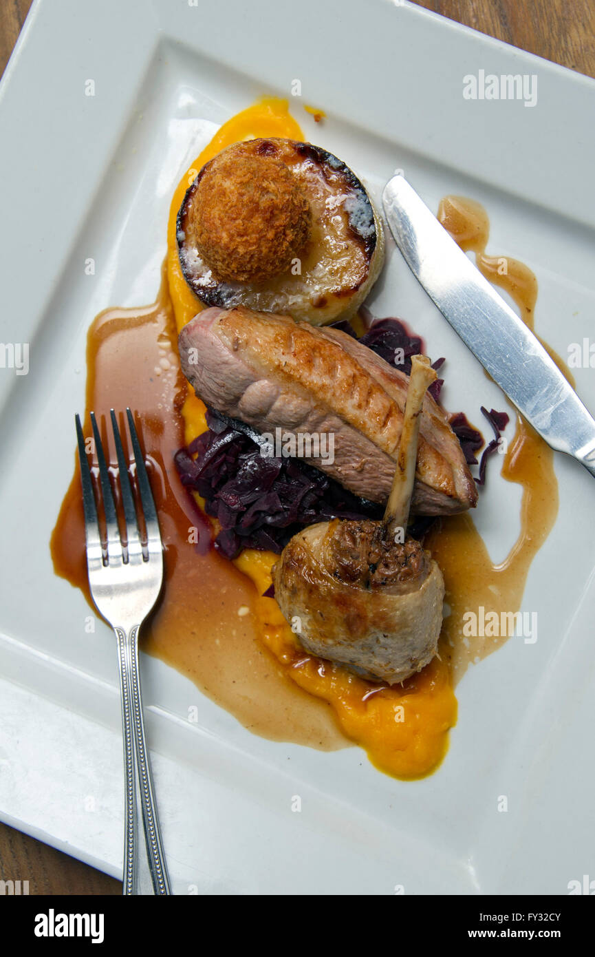 The Cott Inn, Dartington, Totnes, Devonshire Stock Photo - Alamy