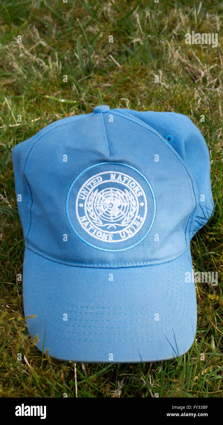 United Nations Hat Stock Photo Alamy