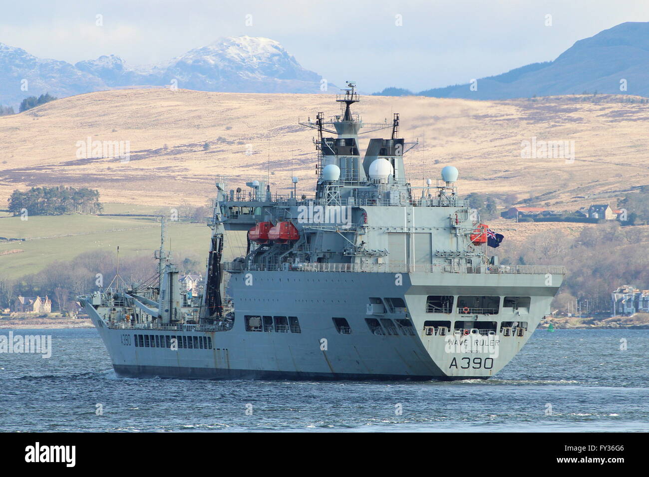 Wave Class Rfa Models RFA Wave Ruler (A390), a Wave-class fast fleet tanker of the Royal ...